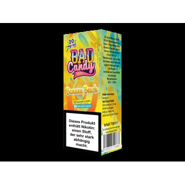 Bad Candy Liquids - Banana Beach - Nikotinsalz Liquid