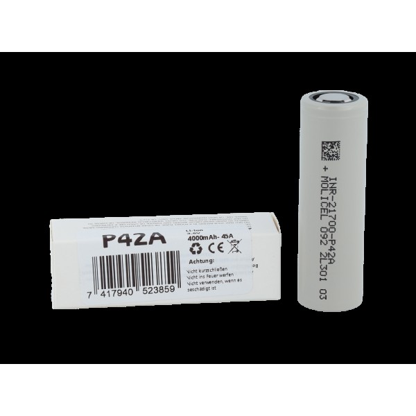 Molicel - P42A (4000 mAh) 45 A - 21700 Akku