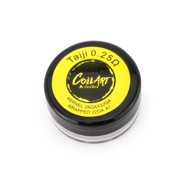 CoilArt Box Prebuild Coil Taiji 0.25 Ohm (5 Coils)