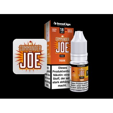 InnoCigs - Commander Joe - Tabak Liquid