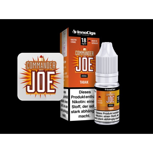 InnoCigs - Commander Joe - Tabak Liquid