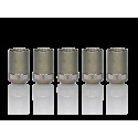 InnoCigs - BF SS316 - Verdampferköpfe 0.50 / 0.60 / 1.00 Ohm (5 Stück)