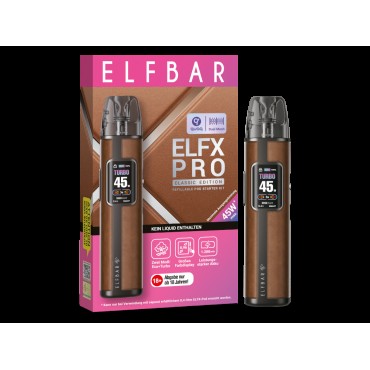 Elfbar - Elfx Pro Kit (2 ml) 1200 mAh E-Zigarette / Vape