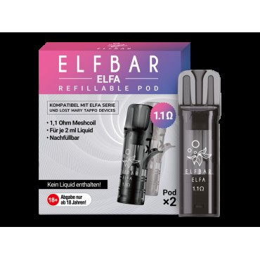 ELFBAR - Elfa (2 ml) Leerpod (2 Stück)