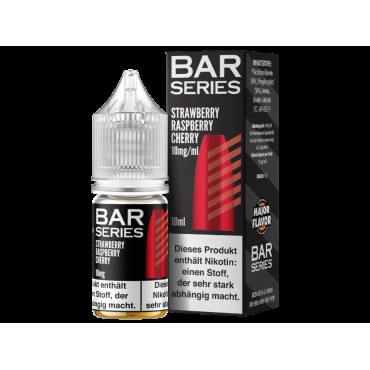 Bar Series - Strawberry Raspberry Cherry - Nikotinsalz Liquid