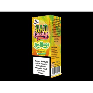 Bad Candy Liquids - Mad Mango - Nikotinsalz Liquid