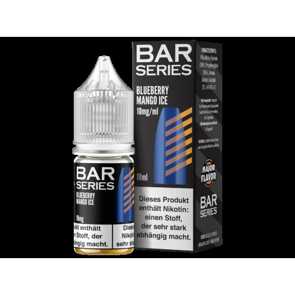 Bar Series - Blueberry Mango Ice - Nikotinsalz Liquid