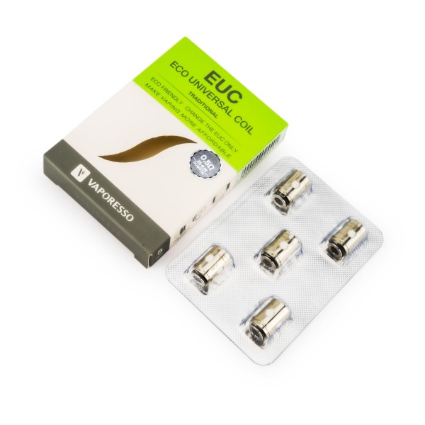 Vaporesso - EUC Verdampferköpfe - Traditional Clapton 0.50 Ohm (5 Stück)