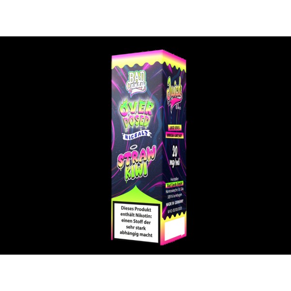 Bad Candy Liquids - Juicd - Straw Kiwi - Nikotinsalz Liquid