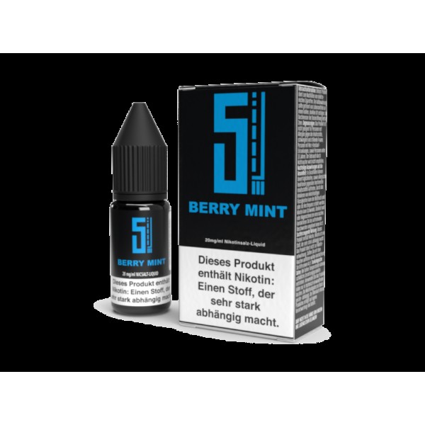 5EL - Berry Mint - Nikotinsalz Liquid