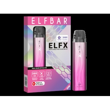 Elfbar - Elfx (2 ml) 1000 mAh E-Zigarette / Vape