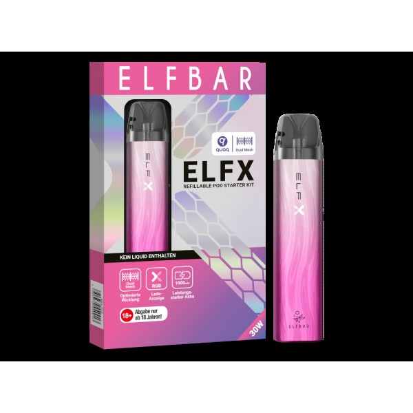 Elfbar - Elfx (2 ml) 1000 mAh E-Zigarette / Vape