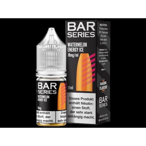 Bar Series - Watermelon Energy Ice - Nikotinsalz Liquid