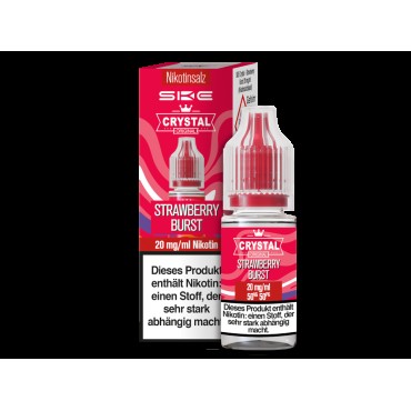 SKE - Crystal - Nikotinsalz Liquid - Strawberry Burst