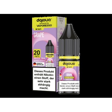 Dojoliq - Grape - Nikotinsalz Liquid