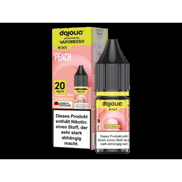 Dojoliq - Peach - Nikotinsalz Liquid