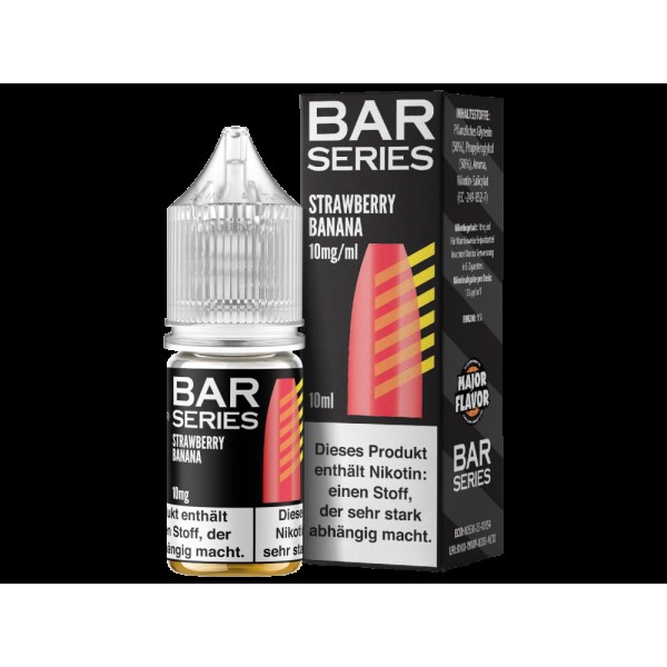 Bar Series - Strawberry Banana - Nikotinsalz Liquid