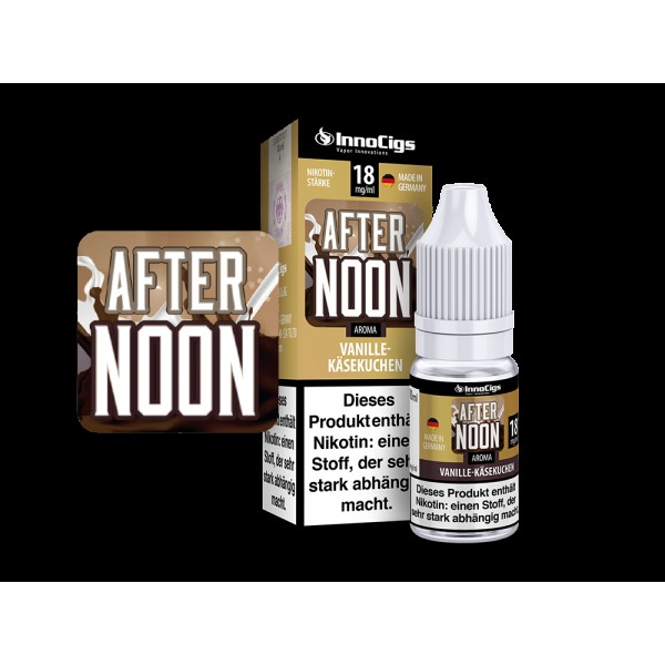 InnoCigs Afternoon Vanille-Käsekuchen Liquid