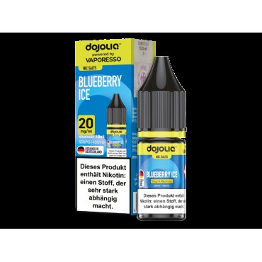 Dojoliq - Blueberry Ice - Nikotinsalz Liquid