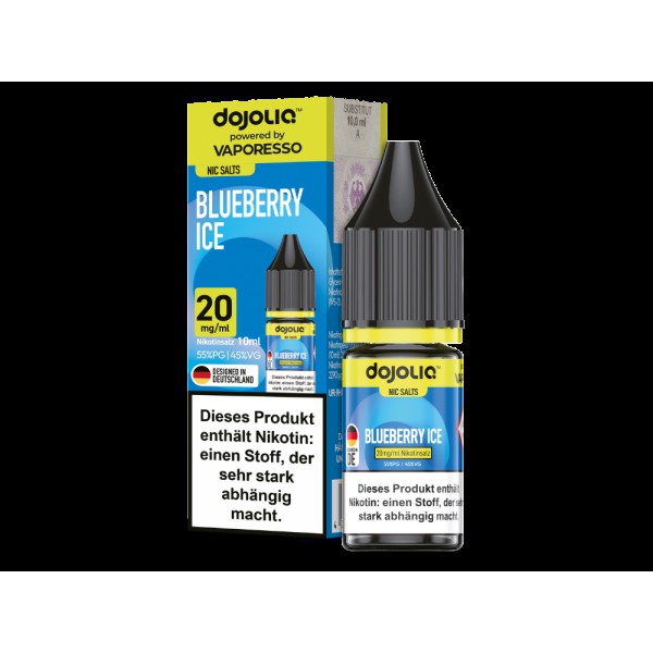 Dojoliq - Blueberry Ice - Nikotinsalz Liquid