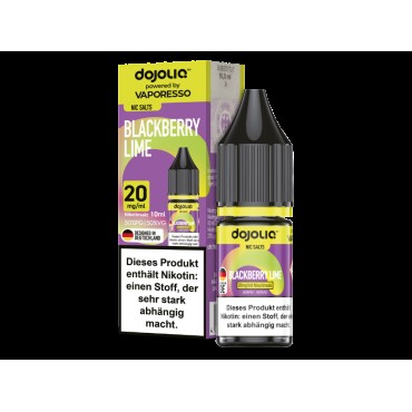 Dojoliq - Blackberry Lime - Nikotinsalz Liquid