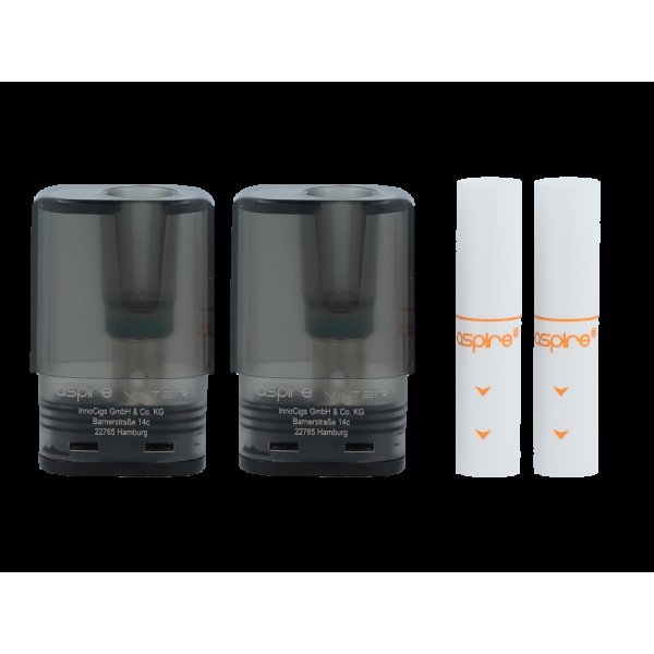 Aspire - Vilter Pod (2 ml) 0.80 / 1.00 Ohm (2 Stück)