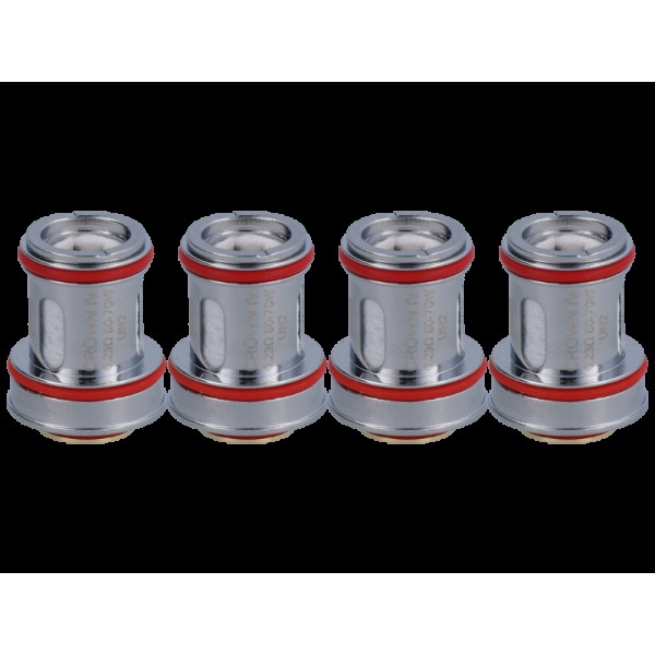 Uwell - Crown 4 UN2 - Verdampferköpfe 0.23 Ohm (4 Stück)