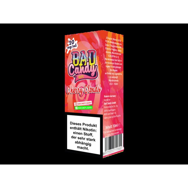 Bad Candy Liquids - Cherry Clouds - Nikotinsalz Liquid