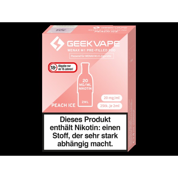GeekVape - Wenax M1 Pods (2 x 2 ml) 20 mg/ml (2 Stück)