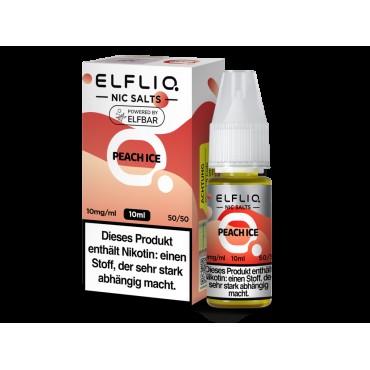 ELFLIQ - Peach Ice - Nikotinsalz Liquid