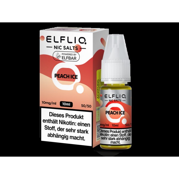 ELFLIQ - Peach Ice - Nikotinsalz Liquid