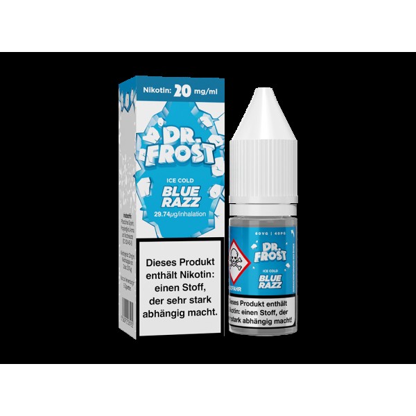 Dr. Frost - Ice Cold - Blue Razz - Nikotinsalz Liquid