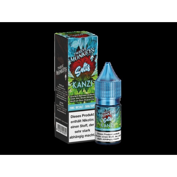 Twelve Monkeys - Iced - Kanzi - Nikotinsalz Liquid