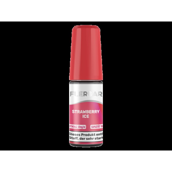 Flerbar - Strawberry Ice - Nikotinsalz Liquid