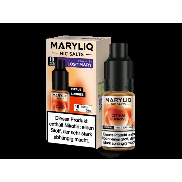 MARYLIQ - Citrus Sunrise - Nikotinsalz Liquid