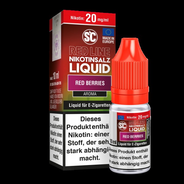SC - Red Line - Red Berries - Nikotinsalz Liquid