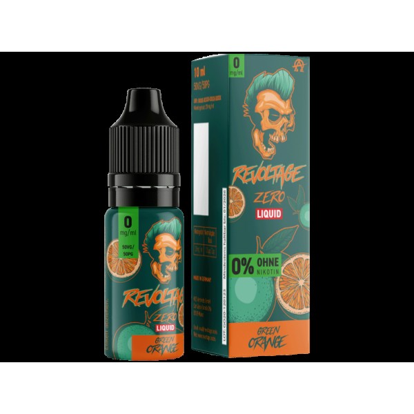 Revoltage - Green Orange - Hybrid Nikotinsalz Liquid 0 mg/ml