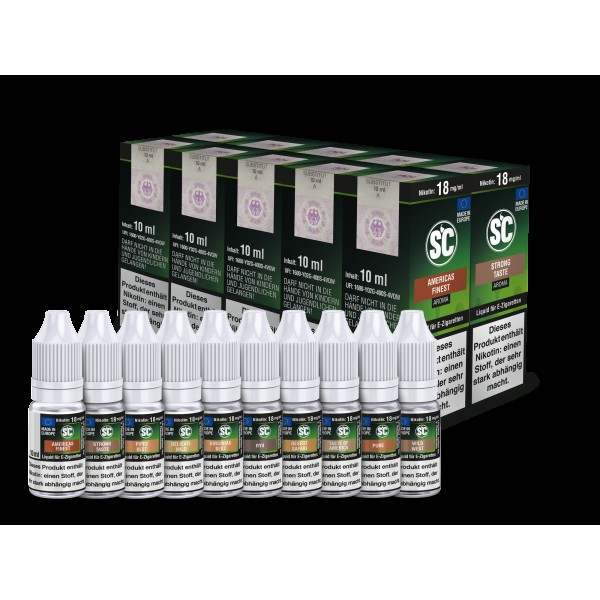 SC - Tobacco Probierbox - Liquid