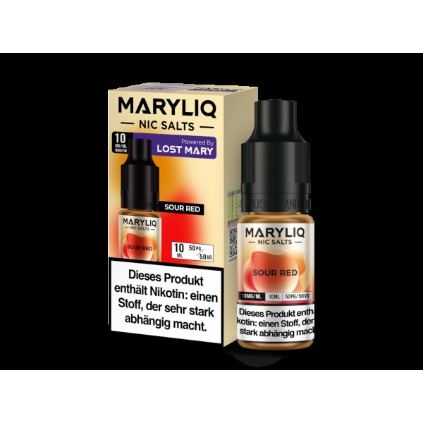 MARYLIQ - Sour Red - Nikotinsalz Liquid