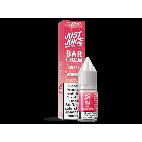 Just Juice - Bar - Cherry - Nikotinsalz Liquid