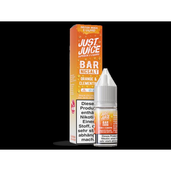 Just Juice - Bar - Orange & Clementine - Nikotinsalz Liquid