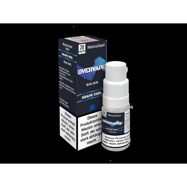 Overvape - Grape Cool - Nikotinsalz Liquid