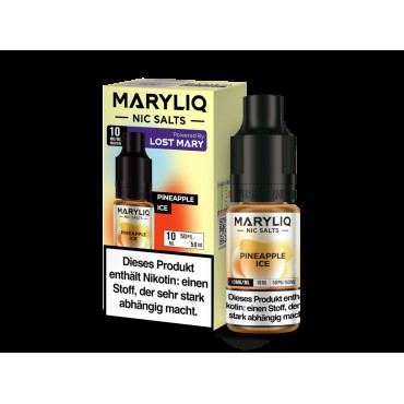 MARYLIQ - Pineapple Ice - Nikotinsalz Liquid