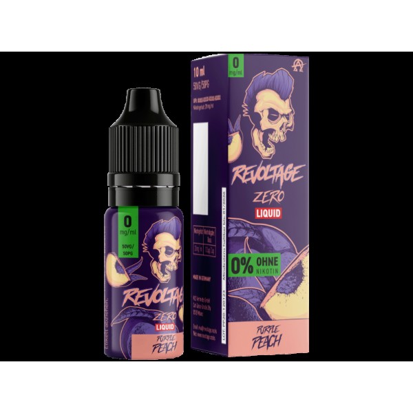 Revoltage - Purple Peach - Hybrid Nikotinsalz Liquid 0 mg/ml