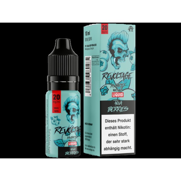Revoltage - Aqua Berries - Hybrid Nikotinsalz Liquid