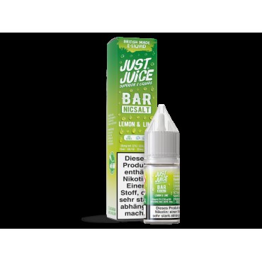 Just Juice - Bar - Lemon & Lime - Nikotinsalz Liquid