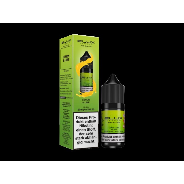 Elux - Legend - Lemon & Lime - Nikotinsalz Liquid