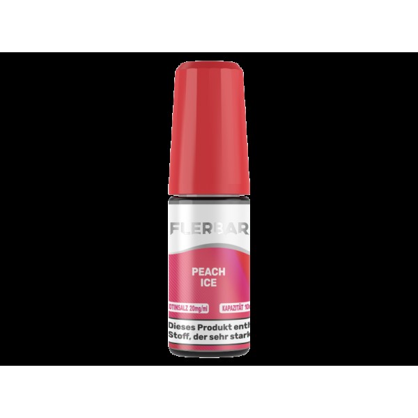 Flerbar - Peach Ice - Nikotinsalz Liquid