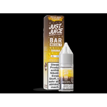 Just Juice - Bar - Banana - Nikotinsalz Liquid