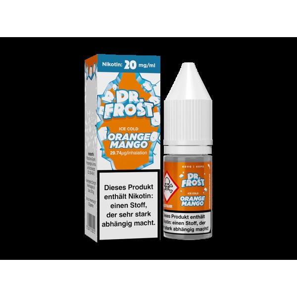 Dr. Frost - Ice Cold - Orange Mango - Nikotinsalz Liquid